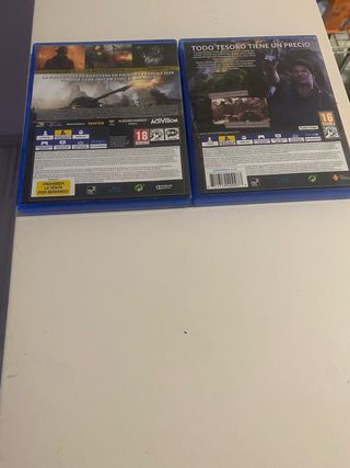 2 Juegos PS4: Call of Duty WWII y Uncharted 4