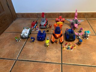 Paw Patrol Patrulla Canina 8 coches y figuras