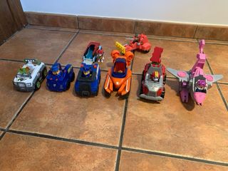 Paw Patrol Patrulla Canina 8 coches y figuras