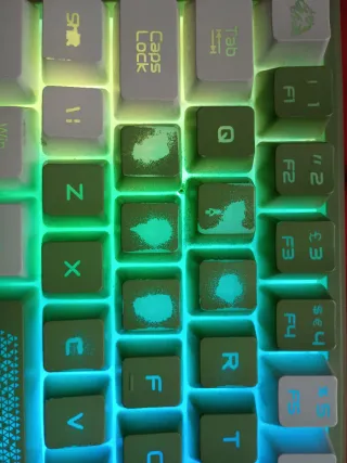 Teclado Ziyoulang RGB Compacto Verde +alfombrilla