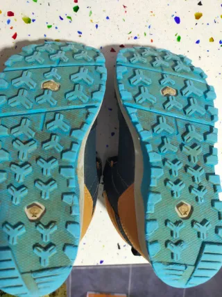 Stivali da montagna per bambini Decathlon blu/grigio