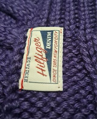 Bufanda Tommy Hilfiger Morada Mujer