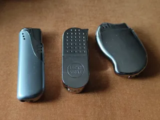 Lote 3 mecheros gas piezoeléctricos