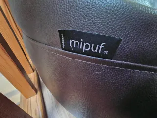 Puff XXL (2 unidades) Marron Chocolate Polipiel