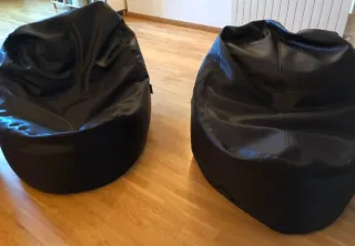 Puff XXL (2 unidades) Marron Chocolate Polipiel