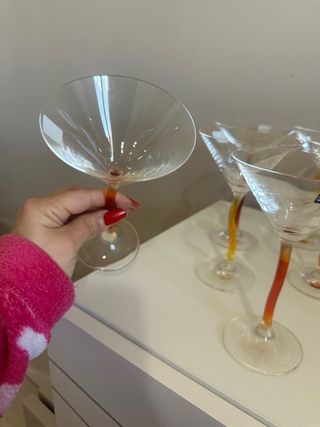 Set 12 Bicchieri Cocktail Design Tortiglione