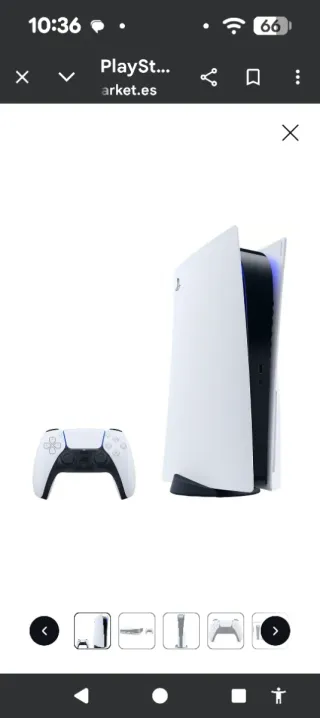 Consola PlayStation 5 Blanca