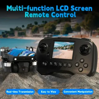 Drone 4k pro, con schermo LCD 2,8