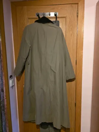 Gabardina Burberrys mujer auténtica beige