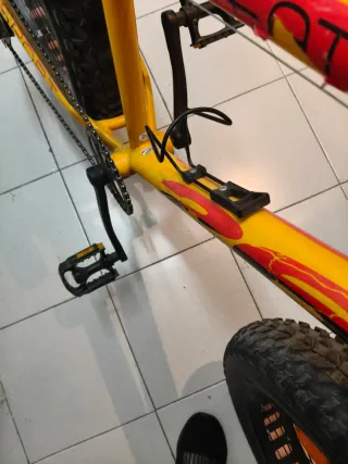 Bicicleta Fat Bike Amarilla