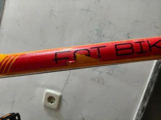 Bicicleta Fat Bike Amarilla