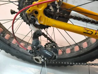 Bicicleta Fat Bike Amarilla