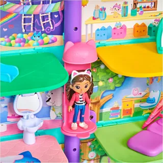 Casa de Gaby Gato + set de figuras + caja original