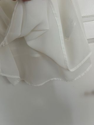 Top tirante fino Pull&Bear blanco doble capa