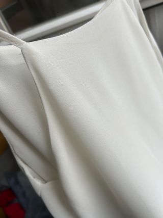 Top tirante fino Pull&Bear blanco doble capa