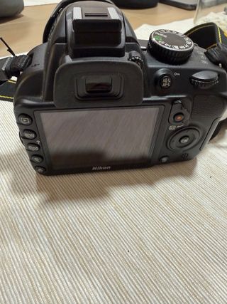 Cámara Nikon D3100 Negra