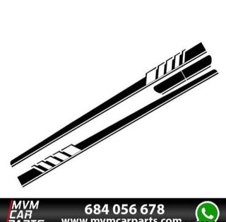 Vinilo lateral AMG Edition Black para Mercedes C 2