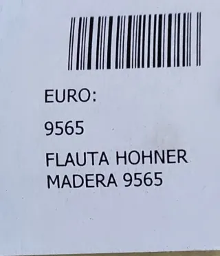Flauta Hohner Madera 9565