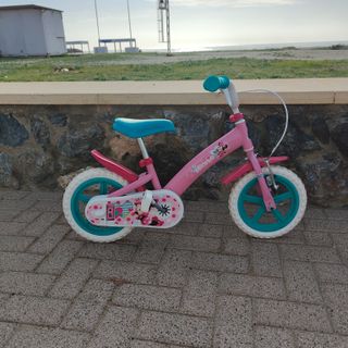 Bicicleta infantil Minnie rosa