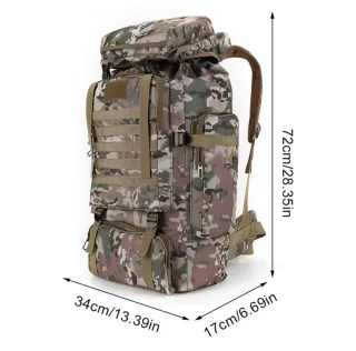 Mochila táctica militar 80 litros nueva