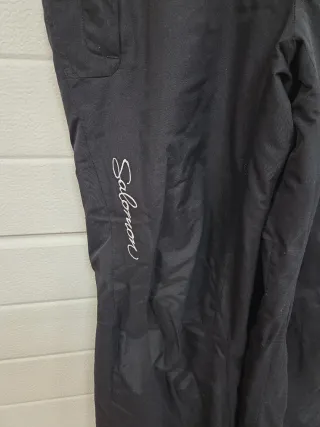 Pantalón de esquí Salomon Unisex Negro