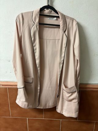 Blazer Stradivarius Beige Talla M