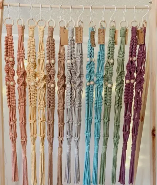 Porta macetas macramé