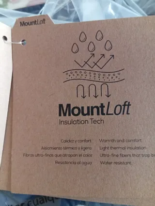 Plumífero mujer azul IZAS