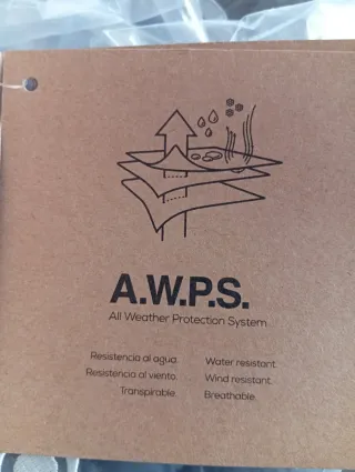 Plumífero mujer azul IZAS