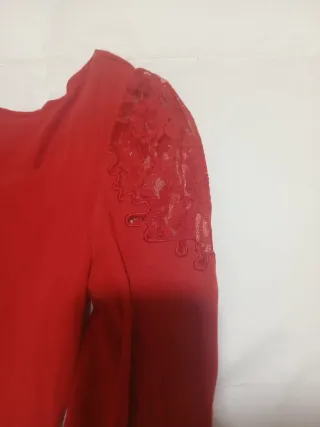 Camiseta H&M Roja Talla M