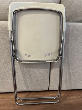 2 Sillas plegables Nisse Ikea Blancas