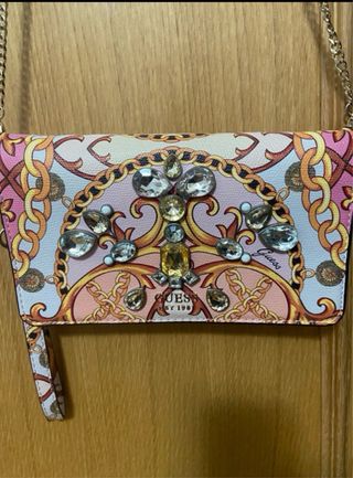Bolso Guess Cadena y Pedrería