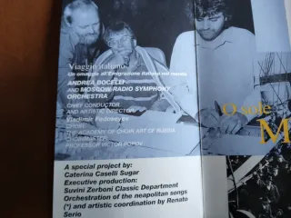 Musicassetta Andrea Bocelli -Viaggio Italiano