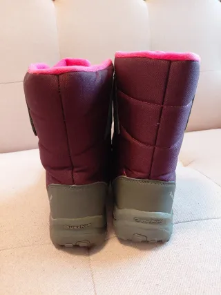 Botas de nieve para niña, talla 37 Un solo uso