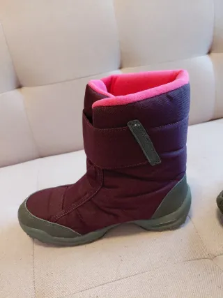 Botas de nieve para niña, talla 37 Un solo uso