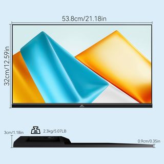 Monitor Portatil KENOWA 23.8 FHD 100Hz IPS USB-C