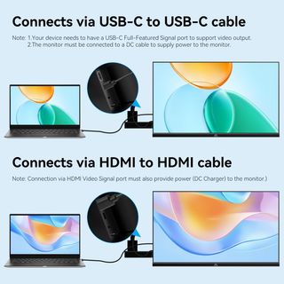 Monitor Portatil KENOWA 23.8 FHD 100Hz IPS USB-C