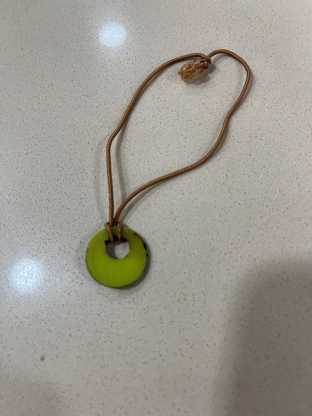 Collar Medallón Nancy Años 70