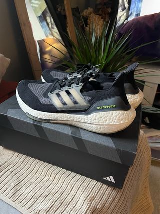 Adidas Ultraboost 21 Zapatillas Negras/Grises