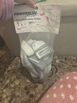 Patines en línea para chica con protecciones