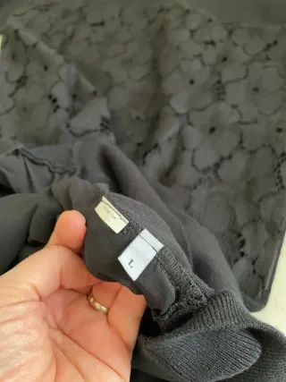 Vestito/Maxi Maglia Intimissimi Nera Tg. L