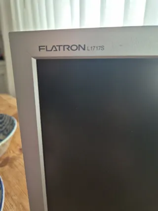 Monitor LG Flatron Plata