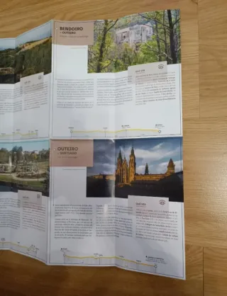 Mapa del Camino de Santiago de Invierno