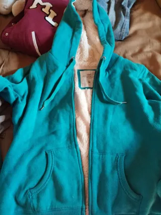 2 Sudaderas con cremallera forradas
