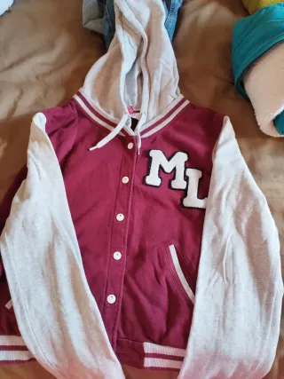 2 Sudaderas con cremallera forradas