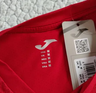 Camiseta Joma Running Hombre Record III Roja