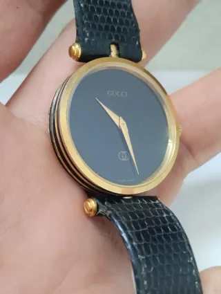 Orologio Gucci Nero e Dorato