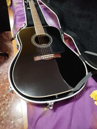 Guitarra Acústica Fender DG-18BLK Made in Korea