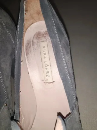 Pura López Tacones Talla 39 Gris