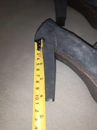 Pura López Tacones Talla 39 Gris